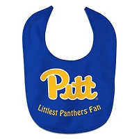 Newborn & Infant WinCraft Pitt Panthers Little Fan All-Pro Baby Bib