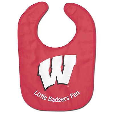 Newborn & Infant WinCraft Wisconsin Badgers Mini Fan All-Pro Baby Bib
