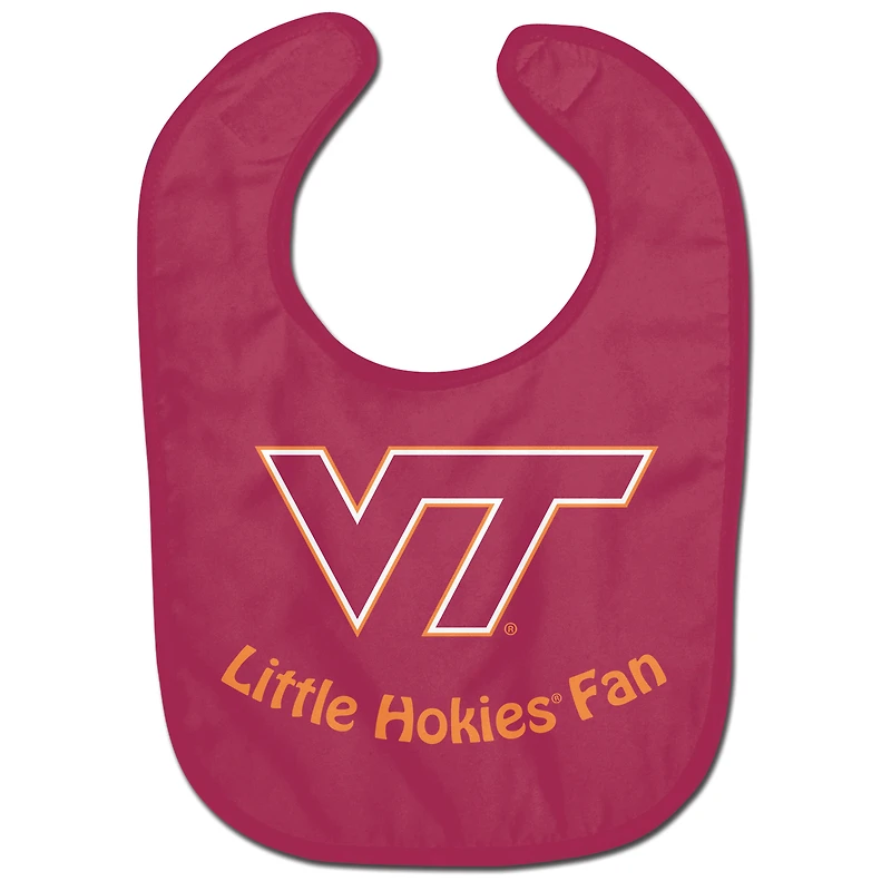 Newborn & Infant WinCraft Virginia Tech Hokies Mini Fan All-Pro Baby Bib
