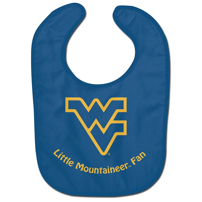 Newborn & Infant WinCraft West Virginia Mountaineers Mini Fan All-Pro Baby Bib
