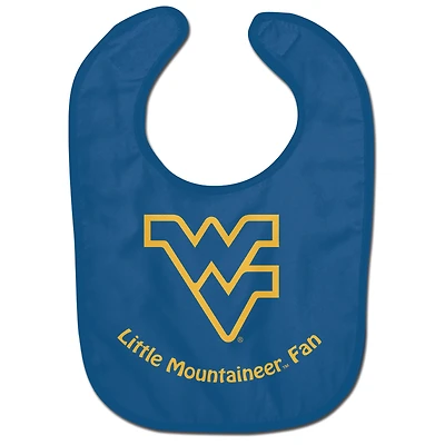 Newborn & Infant WinCraft West Virginia Mountaineers Mini Fan All-Pro Baby Bib