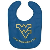 Newborn & Infant WinCraft West Virginia Mountaineers Mini Fan All-Pro Baby Bib