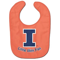 Newborn & Infant WinCraft Illinois Fighting Illini Mini Fan All-Pro Baby Bib