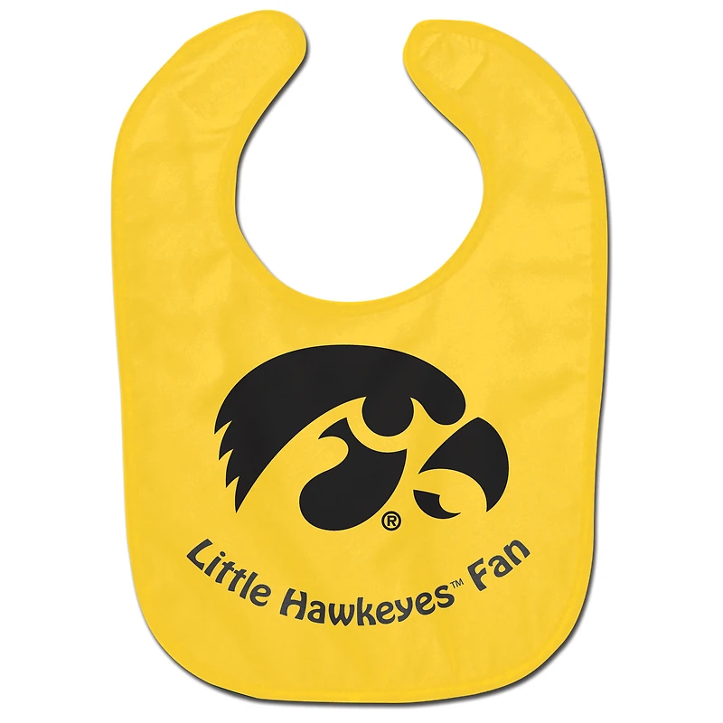 Newborn & Infant WinCraft Iowa Hawkeyes Mini Fan All-Pro Baby Bib