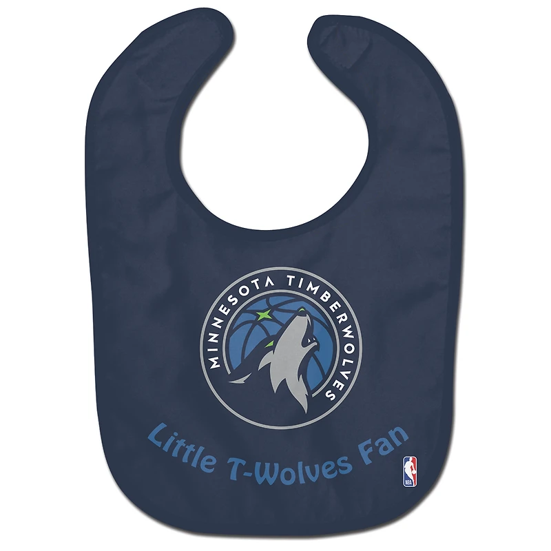 Newborn & Infant WinCraft Minnesota Timberwolves Mini Fan All-Pro Baby Bib