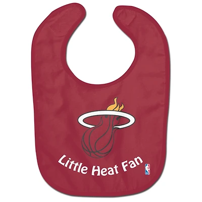 Newborn & Infant WinCraft Miami Heat Mini Fan All-Pro Baby Bib