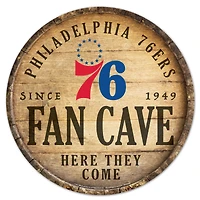 WinCraft Philadelphia 76ers 14'' Circular Wood Sign