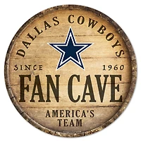 WinCraft Dallas Cowboys 14'' Circular Wood Sign
