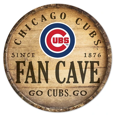 WinCraft Chicago Cubs 14'' Circular Wood Sign