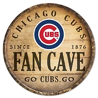 WinCraft Chicago Cubs 14'' Circular Wood Sign