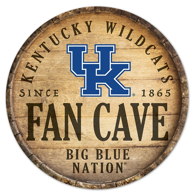 WinCraft Kentucky Wildcats 14'' Circular Wood Sign