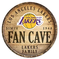 WinCraft Los Angeles Lakers 14'' Circular Wood Sign