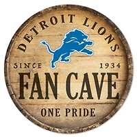 WinCraft Detroit Lions 14'' Circular Wood Sign