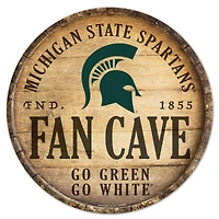 WinCraft Michigan State Spartans 14'' Circular Wood Sign