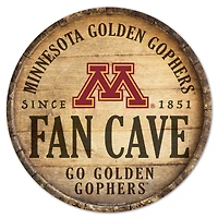 WinCraft Minnesota Golden Gophers 14'' Circular Wood Sign