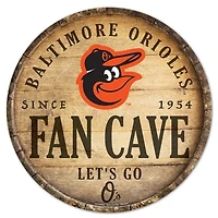 WinCraft Baltimore Orioles 14'' Circular Wood Sign