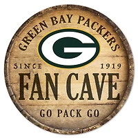 WinCraft Green Bay Packers 14'' Circular Wood Sign