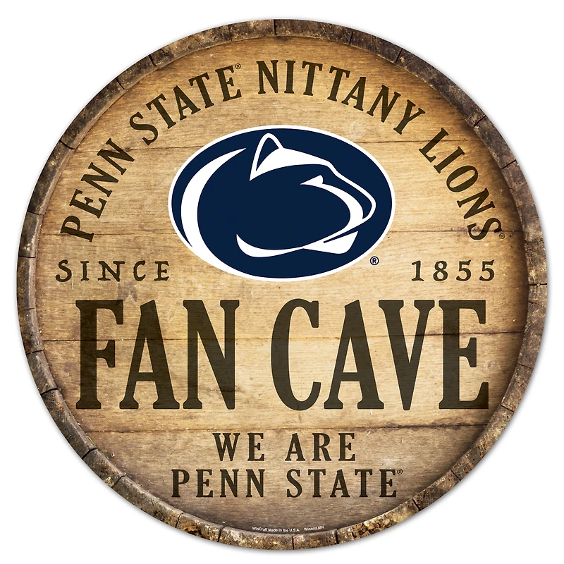 WinCraft Penn State Nittany Lions 14'' Circular Wood Sign
