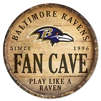 WinCraft Baltimore Ravens 14'' Circular Wood Sign