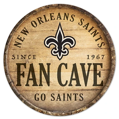 WinCraft New Orleans Saints 14'' Circular Wood Sign