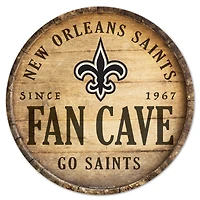 WinCraft New Orleans Saints 14'' Circular Wood Sign