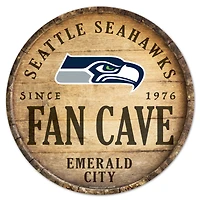 WinCraft Seattle Seahawks 14'' Circular Wood Sign