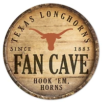 WinCraft Texas Longhorns 14'' Circular Wood Sign