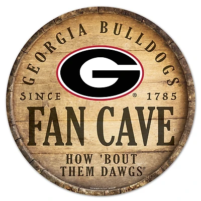 WinCraft Georgia Bulldogs 14'' Circular Wood Sign