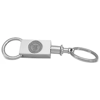 Silver Wittenberg University Tigers Two-Section Key Ring