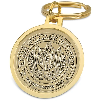 Gold Roger Williams University Split-Wire Key Ring