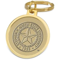 Gold Stephen F Austin Lumberjacks Team Split-Wire Key Ring