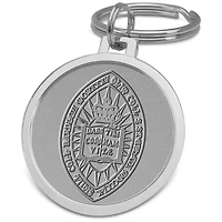 Silver Bard College Raptors Split-Wire Key Ring