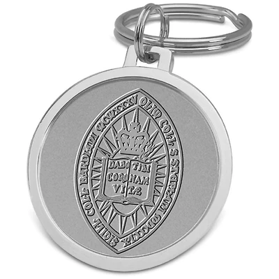 Silver Bard College Raptors Split-Wire Key Ring