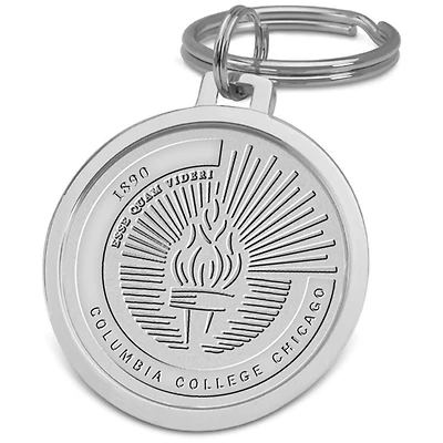 Silver Columbia Renegades Split-Wire Key Ring