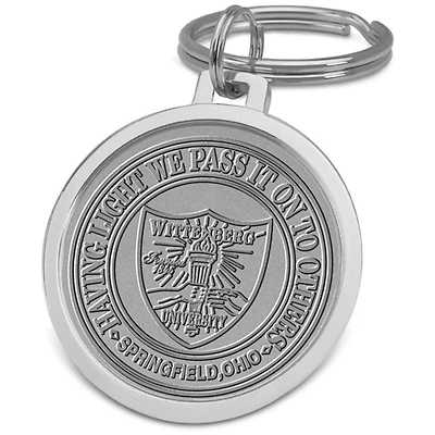Silver Wittenberg University Tigers Split-Wire Key Ring