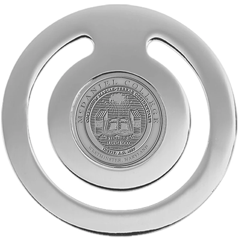 Silver McDaniel Green Terror Team Logo Bookmark