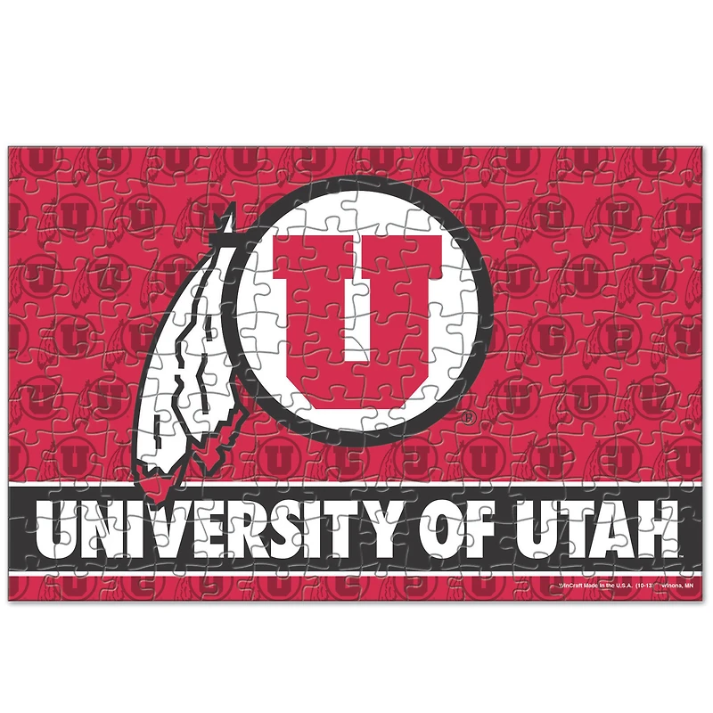 WinCraft Utah Utes 150-Piece Team Puzzle