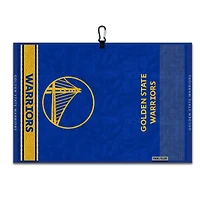 WinCraft Golden State Warriors 16" x 24" Jacquard Hand Towel with Carabiner