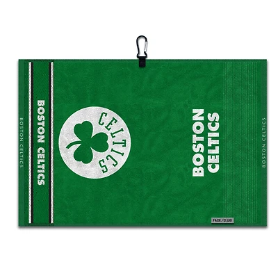 WinCraft Boston Celtics 16" x 24" Jacquard Hand Towel with Carabiner