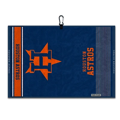 WinCraft Houston Astros 16" x 24" Jacquard Hand Towel with Carabiner