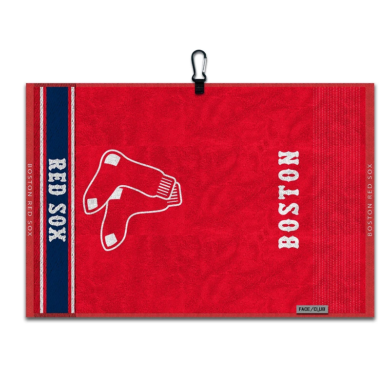 WinCraft Boston Red Sox 16" x 24" Jacquard Hand Towel with Carabiner