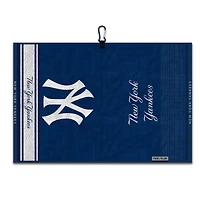 WinCraft New York Yankees 16" x 24" Jacquard Hand Towel with Carabiner