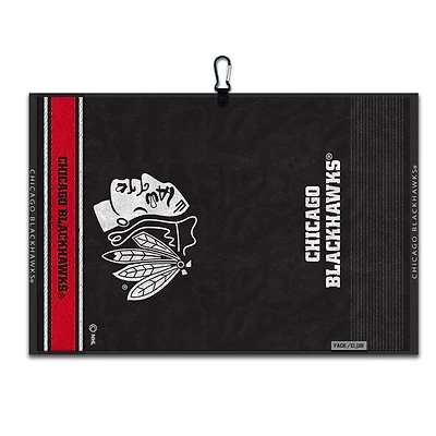 WinCraft Chicago Blackhawks 16" x 24" Jacquard Hand Towel with Carabiner