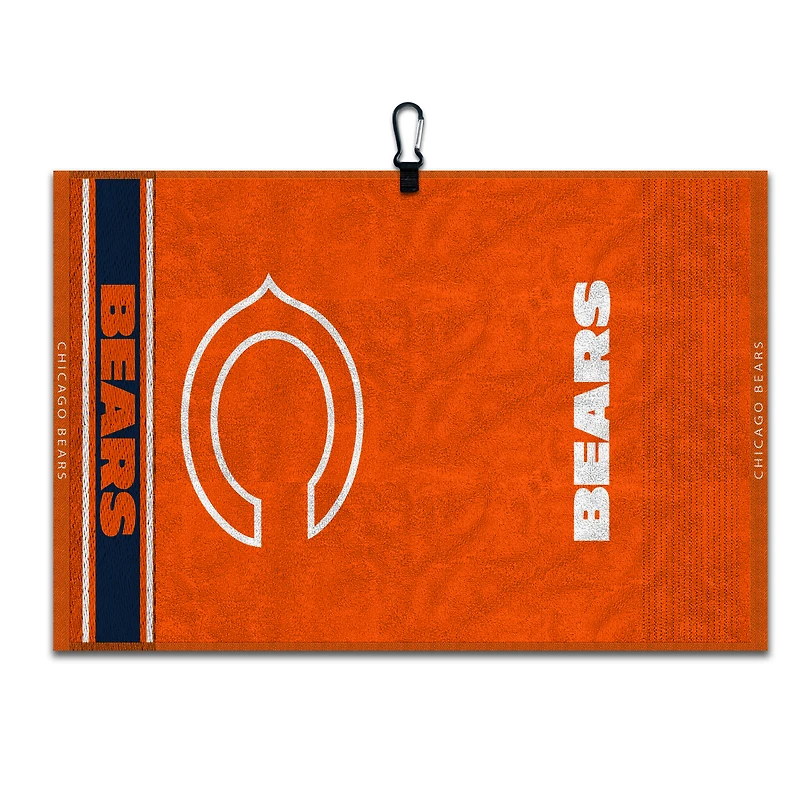 WinCraft Chicago Bears 16" x 24" Jacquard Hand Towel with Carabiner
