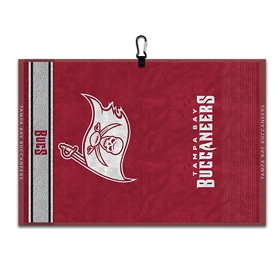 WinCraft Tampa Bay Buccaneers 16" x 24" Jacquard Hand Towel with Carabiner