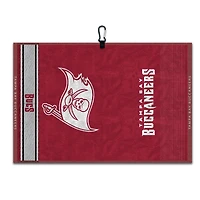 WinCraft Tampa Bay Buccaneers 16" x 24" Jacquard Hand Towel with Carabiner