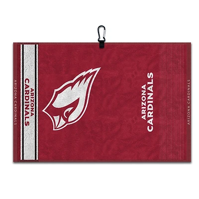 WinCraft Arizona Cardinals 16" x 24" Jacquard Hand Towel with Carabiner