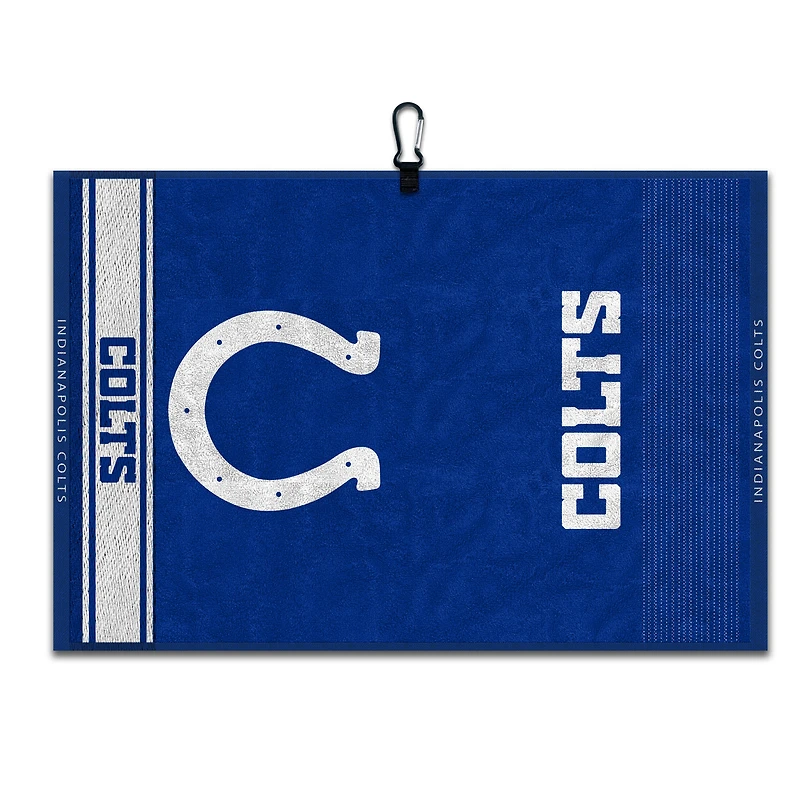 WinCraft Indianapolis Colts 16" x 24" Jacquard Hand Towel with Carabiner