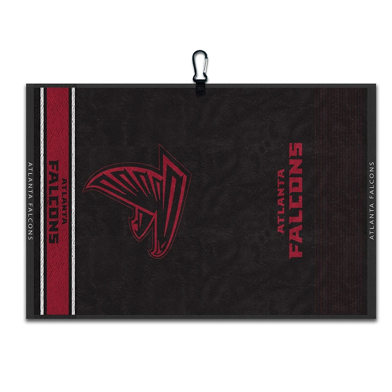 WinCraft Atlanta Falcons 16" x 24" Jacquard Hand Towel with Carabiner