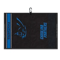 WinCraft Carolina Panthers 16" x 24" Jacquard Hand Towel with Carabiner